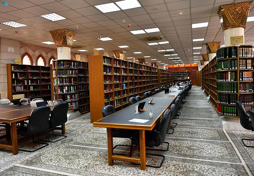 La Bibliothèque de la Mosquée du Prophète ﷺ